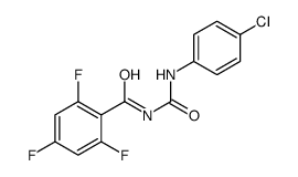 N-[[(4-Chlorophenyl)amino]carbonyl]-2,4,6-trifluorobenzamide picture