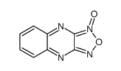 [1,2,5]Oxadiazolo[3,4-b]quinoxaline 1-oxide结构式