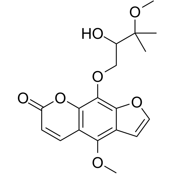 tert-OMe-byakangelicin structure