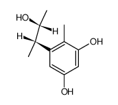 (-)-threo-3-(3,5-dihydroxy-2-methyphenyl)butan-2-ol (phenol A)结构式