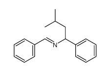 benzylidene-(3-methyl-1-phenyl-butyl)-amine结构式