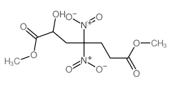 Heptanedioic acid,2-hydroxy-4,4-dinitro-, 1,7-dimethyl ester picture