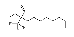 3-ethyl-3-(trifluoromethyl)undec-1-ene结构式