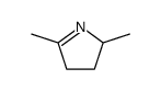 2,5-dimethylpyrroline Structure