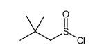 2,2-dimethylpropane-1-sulfinyl chloride Structure