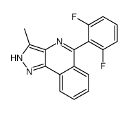 5-(2,6-difluorophenyl)-3-methyl-2H-pyrazolo[4,3-c]isoquinoline Structure