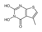 3-hydroxy-5-methyl-1H-thieno[2,3-d]pyrimidine-2,4-dione Structure
