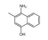 4-amino-3-methylnaphthol Structure