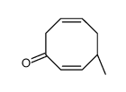 (4R)-4-methylcycloocta-2,6-dien-1-one结构式