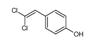 1-(2,2-dichloroethenyl)-4-hydroxybenzene Structure