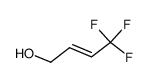 (E)-4,4,4-Trifluorobut-2-en-1-ol Structure