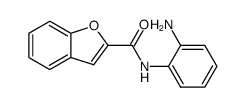 2-[N-(2-aminophenyl)]benzofuran carboxamide结构式