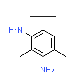 4-(1,1-dimethylpropyl)-2,6-dimethylbenzene-1,3-diamine Structure