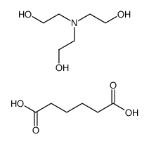 adipic acid, compound with 2,2',2''-nitrilotriethanol (1:2)结构式