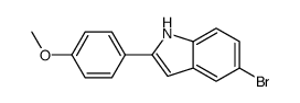5-bromo-2-(4-methoxyphenyl)-1H-indole picture