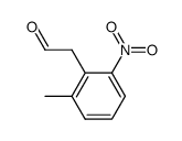 2-(2-methyl-6-nitrophenyl)acetaldehyde Structure