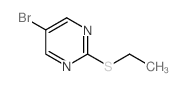 5-Bromo-2-(ethylthio)pyrimidine Structure