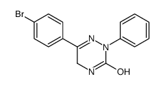 6-(4-bromophenyl)-2-phenyl-4,5-dihydro-1,2,4-triazin-3-one Structure