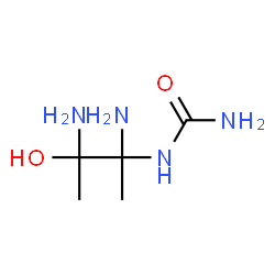 Urea,(-alpha-,-bta--diamino--bta--hydroxy--alpha--methylpropyl)- (2CI)结构式
