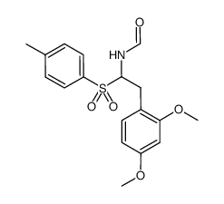 N-(2-(2,4-dimethoxyphenyl)-1-tosylethyl)formamide Structure