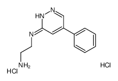 N'-(5-phenylpyridazin-3-yl)ethane-1,2-diamine,dihydrochloride结构式
