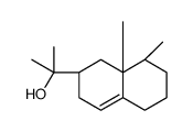 1,2,3,5,6,7,8,8a-Octahydro-α,α,8β,8aβ-tetramethyl-2α-naphthalenemethanol structure