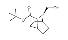 (1S,3R,4S)-tert-butyl 3-(hydroxymethyl)-2-azabicyclo[2.2.2]octane-2-carboxylate结构式
