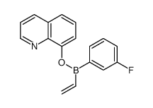 ethenyl-(3-fluorophenyl)-quinolin-8-yloxyborane结构式