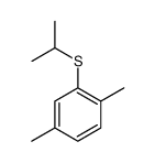 Benzene, 1,4-dimethyl-2-[(1-methylethyl)thio] Structure