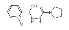 N-[1-(1-oxidopyridin-6-yl)ethyl]pyrrolidine-1-carbothiohydrazide结构式