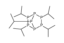 2,3,5,6,7-penta(propan-2-yl)-1,2,3,4,5,6,7-heptaphosphabicyclo[2.2.1]heptane Structure