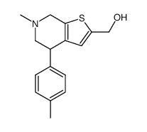 2-(hydroxymethyl)-6-methyl-4-p-tolyl-4,5,6,7-tetrahydrothieno<2,3-c>pyridine Structure