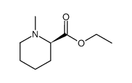 ethyl (S)-(-)-1-methyl-2-pipecolinate结构式