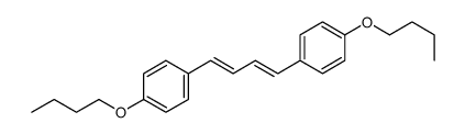1-butoxy-4-[4-(4-butoxyphenyl)buta-1,3-dienyl]benzene Structure