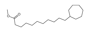 methyl 11-cycloheptylundecanoate Structure