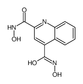 2-N,4-N-dihydroxyquinoline-2,4-dicarboxamide结构式