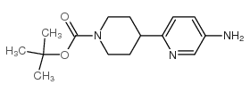 5-氨基-1-boc-3,4,5,6-四氢-2H-[2,4]联吡啶结构式