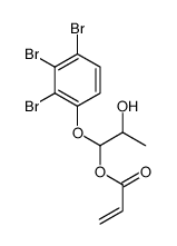 [2-hydroxy-1-(2,3,4-tribromophenoxy)propyl] prop-2-enoate结构式
