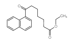 ETHYL 7-(1-NAPHTHYL)-7-OXOHEPTANOATE结构式