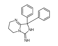 8,8-Diphenyl-2,3,4,8-tetrahydroimidazo[1,5-a]pyrimidin-6-amine Structure