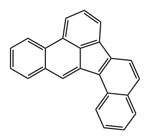 Dibenzo[b,l]fluoranthene Structure