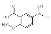 5-Borono-2-methoxybenzoic acid structure