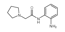 N-(2-AMINOPHENYL)-2-(1-PYRROLIDINYL)ACETAMIDE structure