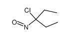 3-chloro-3-nitroso-pentane Structure