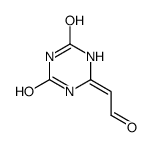 2-(4,6-dioxo-1,3,5-triazinan-2-ylidene)acetaldehyde结构式