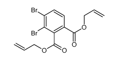 bis(prop-2-enyl) 3,4-dibromobenzene-1,2-dicarboxylate Structure