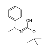 tert-butyl N-(N-methylanilino)carbamate Structure