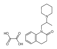 1-(2-(piperidin-1-yl)propyl)-3,4-dihydroquinolin-2(1H)-one oxalate Structure