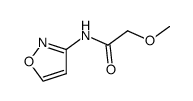 N-(isoxazol-3-yl)-2-methoxy-acetamide结构式