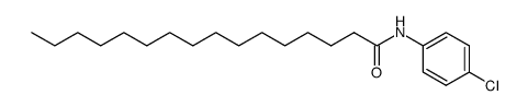 Hexadecanamide, N-(4-chlorophenyl)-结构式